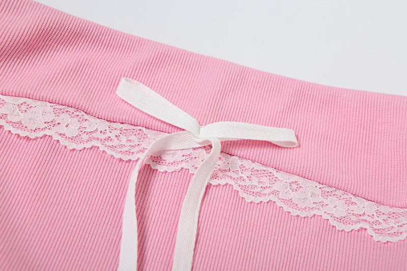 LIZAKOSHT  -  European American Style Summer New Women's Cloth Contrasting Color Splicing One-word Collar Chest-wrapped Ruffle Edge Slim Dress