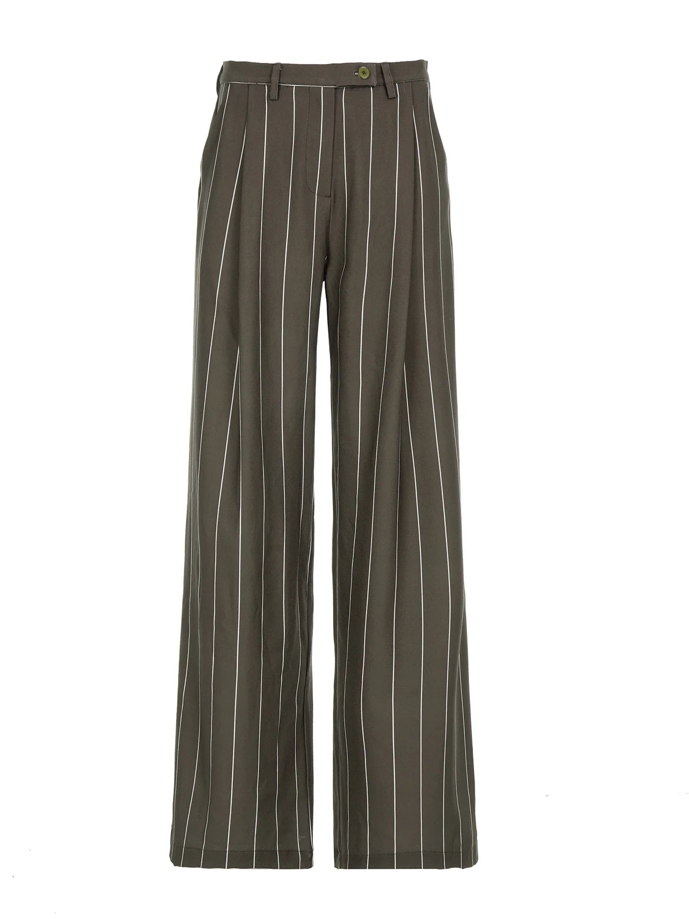 LIZAKOSHT  -  Harajuku Low Rise Suit-pants Women Vintage 2000s Loose Striped Print Casual Pants Korean Fashion Streetwear Trousers y2k