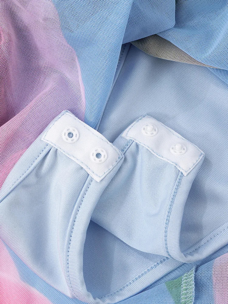 LIZAKOSHT  -  Summer Chiffon Printed Maxi Dress Women Patchwork Backless Slim Contrast Elegant Party Dress Ladies New Long Dress