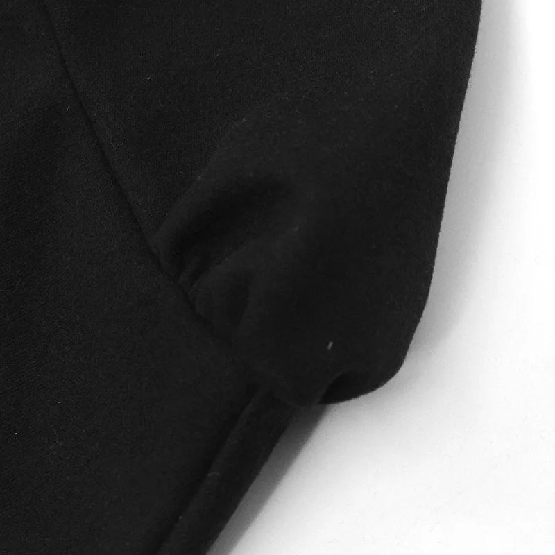 LIZAKOSHT  -  New Autumn Fashion French Streetwear Sexy A-LINE Dress Women Lace Slim Black Dress Female Clubwear Elegant Party Mini Dresses