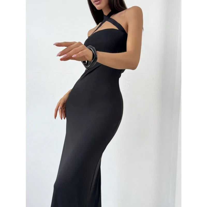 LIZAKOSHT  -  Pure and Slim Backpacking Sleeveless Dress - Outlines Your Smart and Charming Figure, Making It More Elegant and Elegant