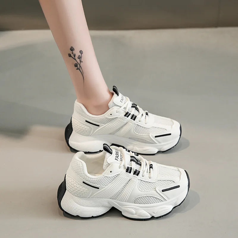 LIZAKOSHT -  Quality Women Sneakers Lightweight Breathable Casual Shoes Woman Flats Platform Women's Sport Shoes Sneakers Running Shoes