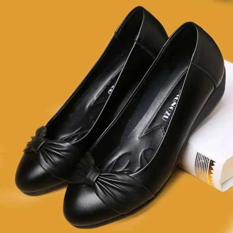 LIZAKOSHT  -  New Summer Lacquered Leather Moccasins Women Casual Flat Shoes Lightweight  Comfortable For Students New Fashion Work Shoe