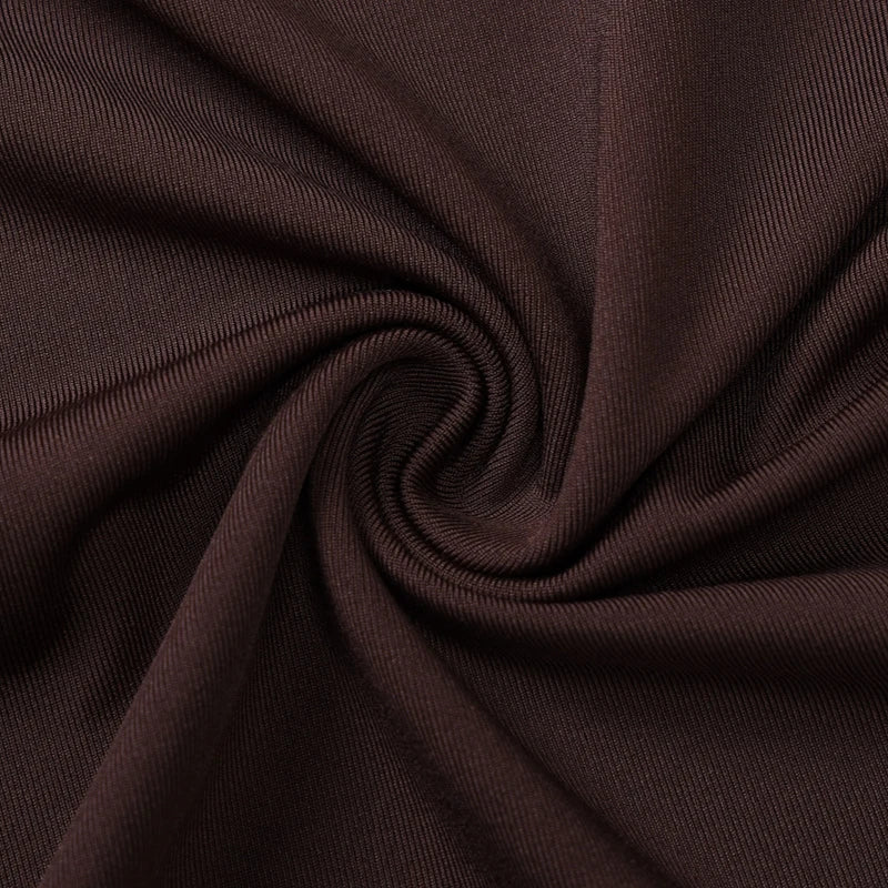 LIZAKOSHT  -  Simple Sexy Solid Color U Neck Camisole Tank Tops+Tight Ruched Long Half Skirts Women Fashion Street Style Two-piece Outfit