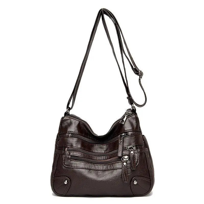 LIZAKOSHT  -  Soft Leather Crossbody Bag Women's Multi-ket oulder Bag ABENUOR Hobo Sle Spring 2026 Faion Trend