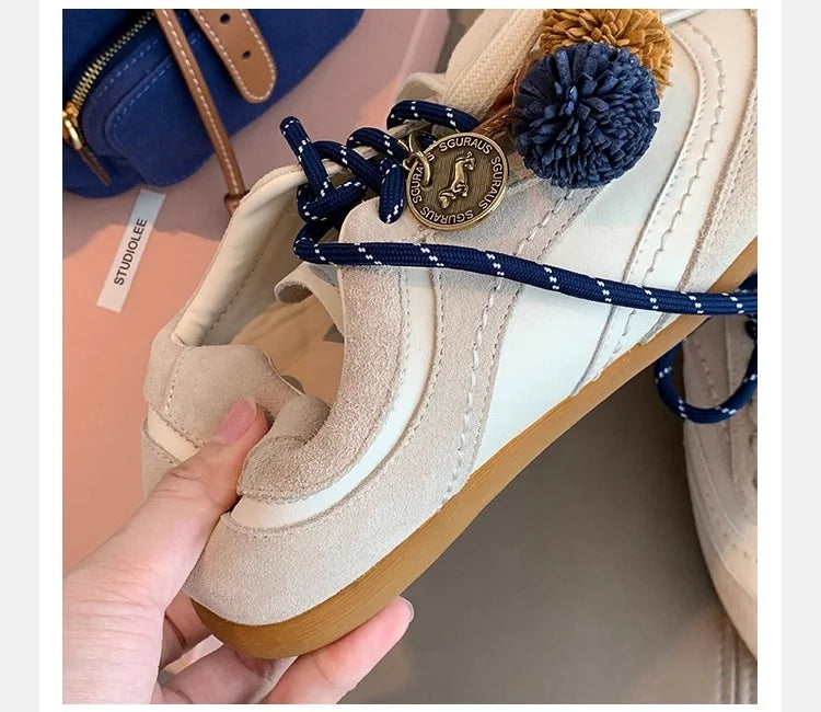 LIZAKOSHT  -  Autumn New Designer Women's Stylish Versatile Sneakers Trend Casual Board Shoes Comfortable Soft Soled Ladies Sneakers