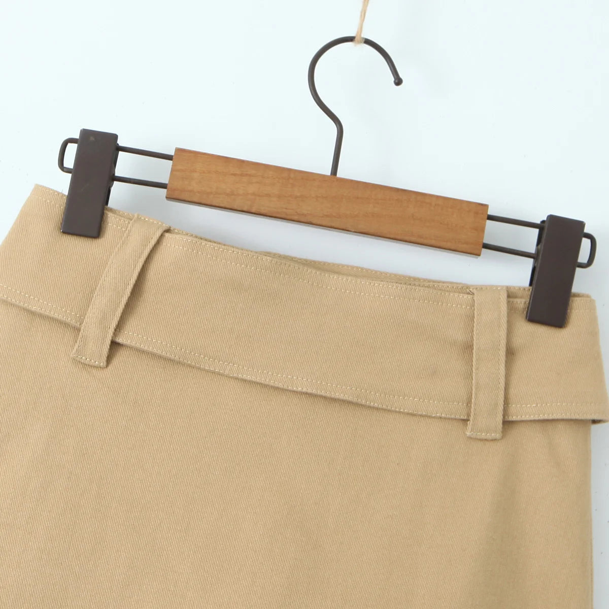 LIZAKOSHT  -  Y2k fashion mini skirts for women streetwear vintage black cargo skirts womens Summer clothes cargo skirts with belt khaki