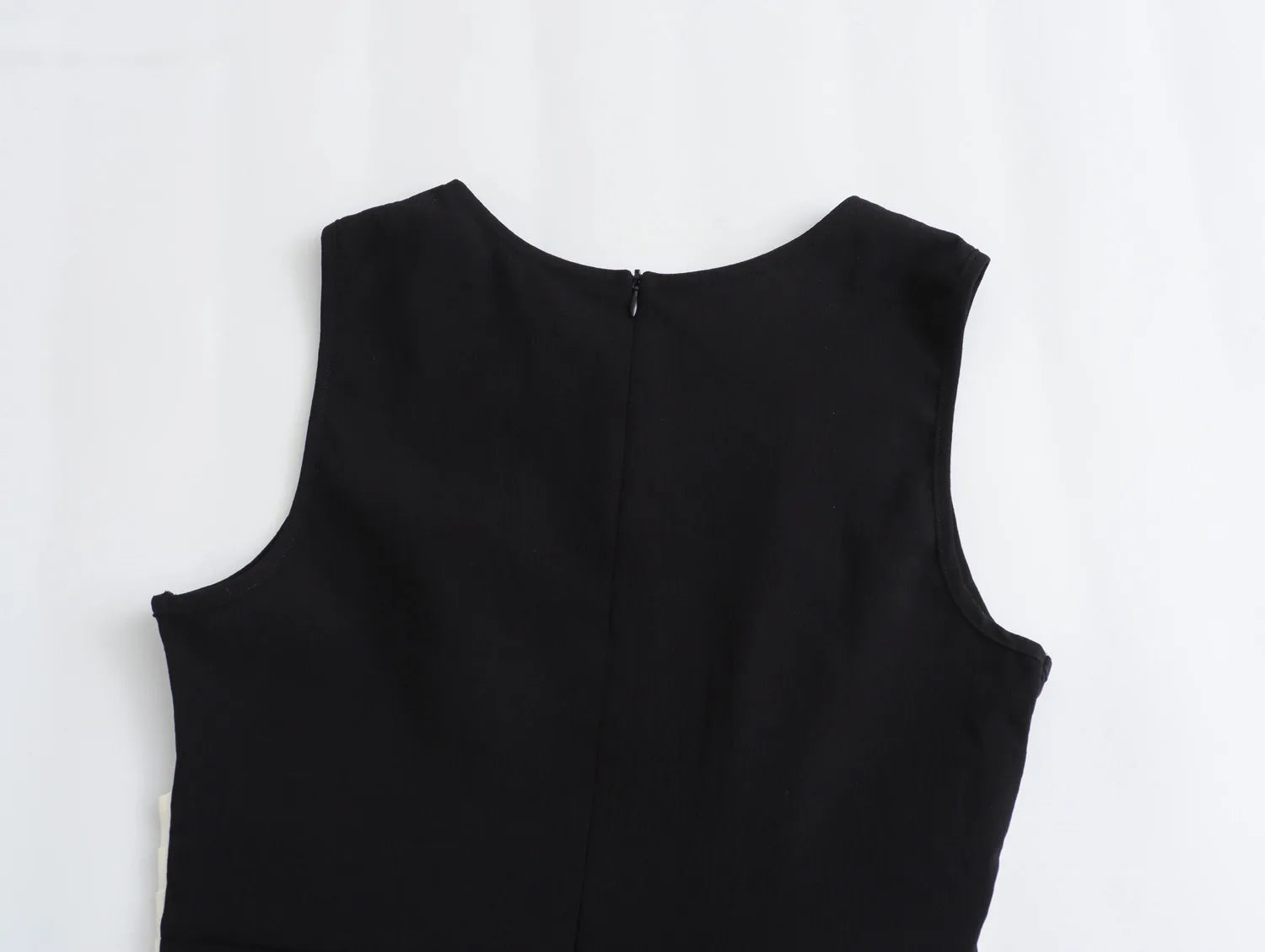 LIZAKOSHT  -  European and American Women's Spring Dress Elegant Wind Sleeveless Vest Skirt Contrast Design Long Skirt Women.