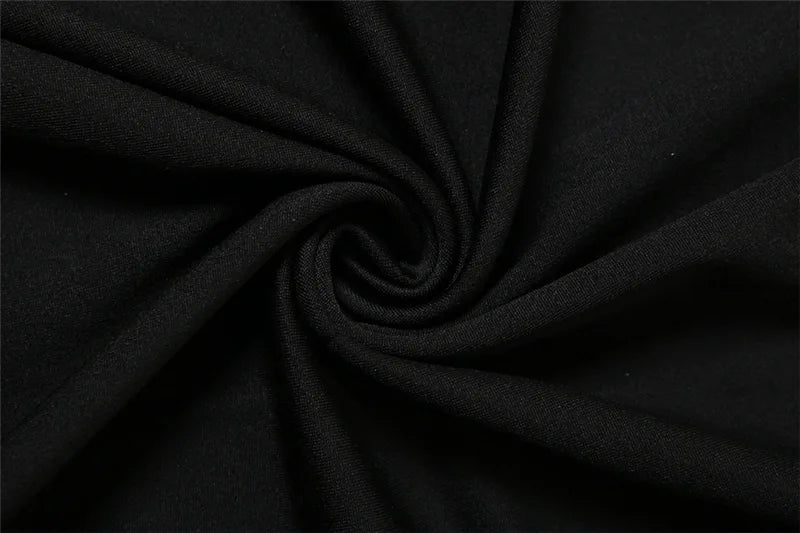 LIZAKOSHT  -  Spring New Women's Elegant Style One Shoulder Strap Color Matching Slimming Dress