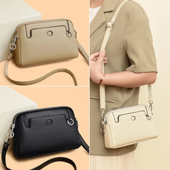 LIZAKOSHT  -  Luxury women Shoulder Crossbody Bag small PU leather Ladies Messenger bag Handbag Multi-layer Cell phone wallet bolsos