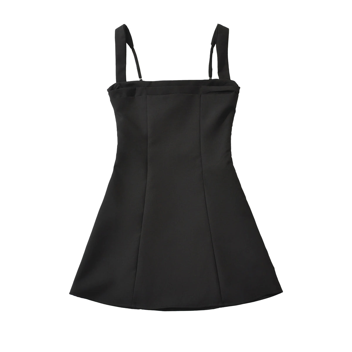 LIZAKOSHT  -  Sexy Low Chest Slash Chest Corset style Sling Dress Women Cross Lacing up Back A-lined Mini Dresses Party Skater Short Sun Robe
