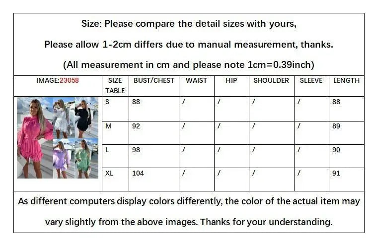 LIZAKOSHT  -  Sweet Casual Vaion Dr Women's Stand Collar Chiffon A-Line Skirt Ele Folded High Waist Spring Summer Long Sve