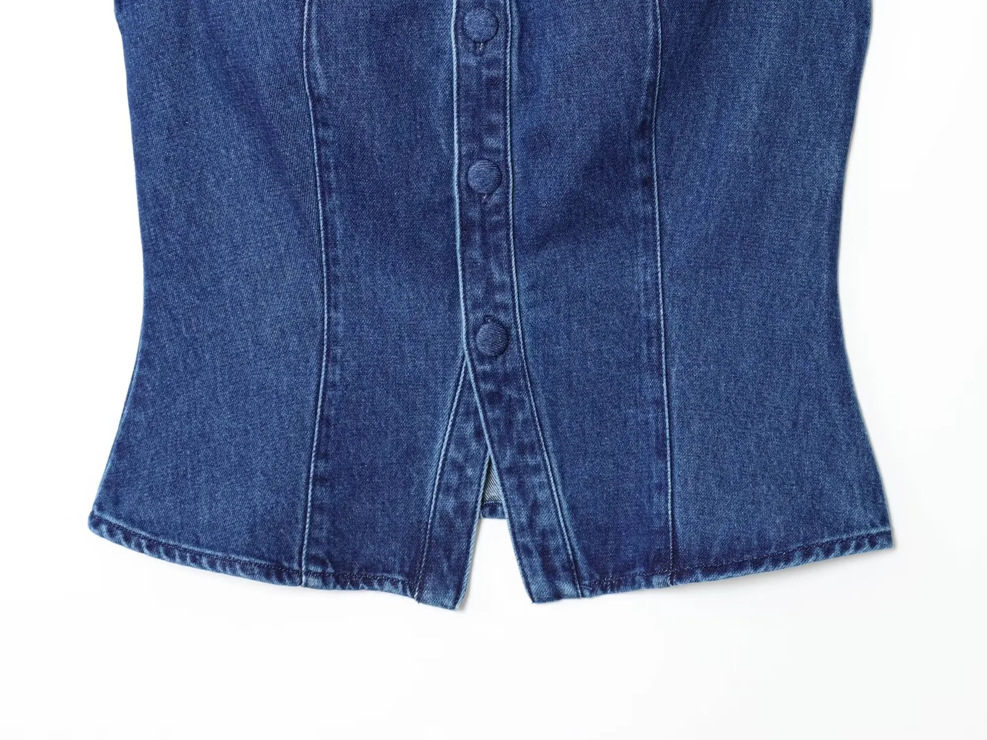 LIZAKOSHT  -  Denim Vests Jackets Autumn Women's 2025 New Slim O-neck Beaded Elegant Women Jackets Chic Street Youth Casual Denim Jacket Vests