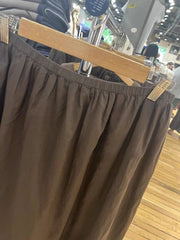 LIZAKOSHT  -  Floral Embroidery Midi Skirt Woman Autumn Lace Trim Low Waist A-line Cotton Faldas Female Brown Vintage Preppy Style Skirts Y2k