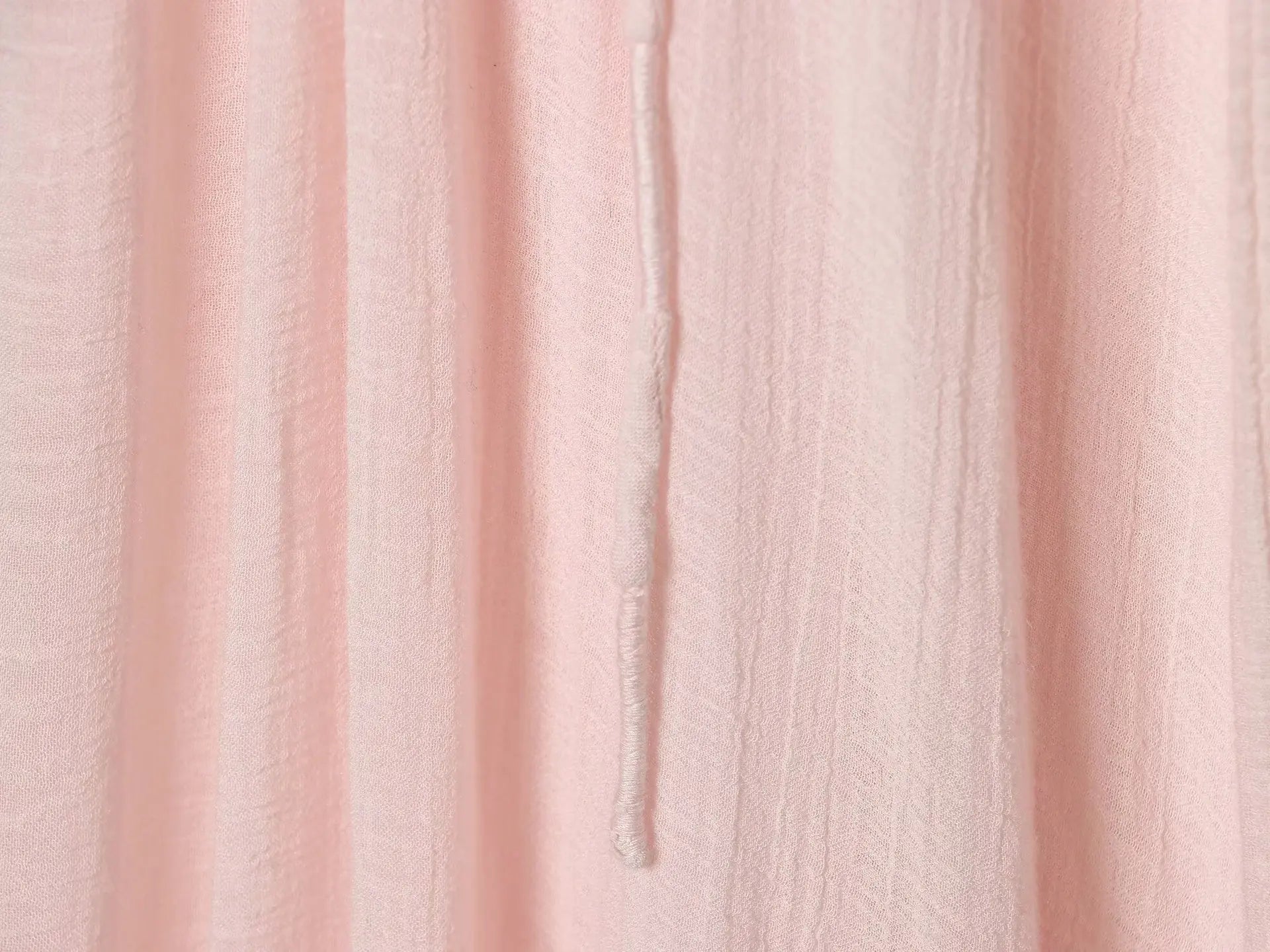 LIZAKOSHT  -  BOHO Women Wrinkled Pink Lacing Up Bow Strap Sling Dress O neck Loose Straight Midi Long Dresses Holiday Summer Sun Robe