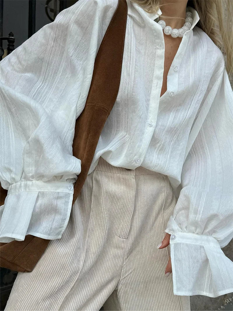 LIZAKOSHT  -  Autumn Loose Casual Wide-Leg Pants For Women Pure Cotton Fashion Patchwork Slim Fit Leisure Loose Female Long Pants