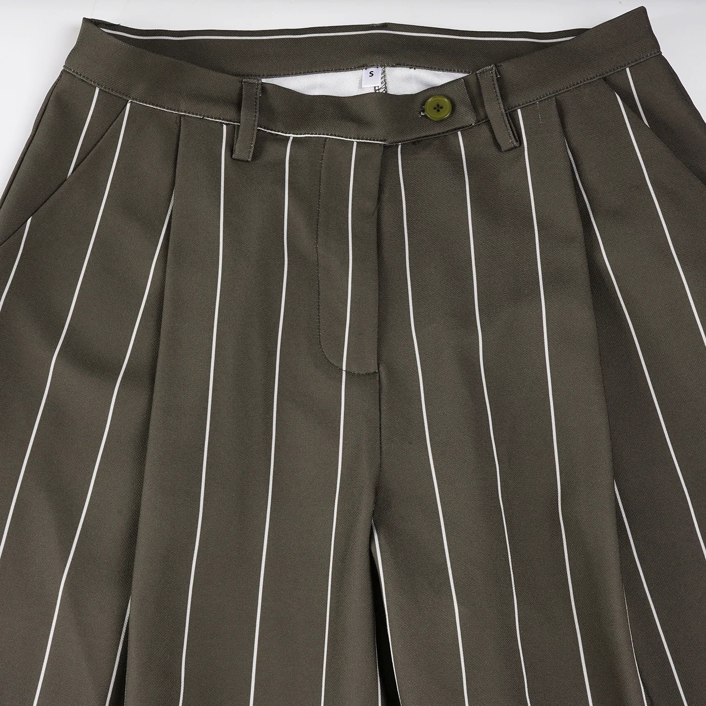 LIZAKOSHT  -  Harajuku Low Rise Suit-pants Women Vintage 2000s Loose Striped Print Casual Pants Korean Fashion Streetwear Trousers y2k