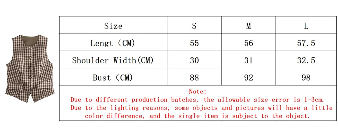 LIZAKOSHT  -  Plaid Skirt Suit Slim Suit Women's 2-piece O-neck Vest+trouser Skirt Summer Ladies' Elegant Suit New