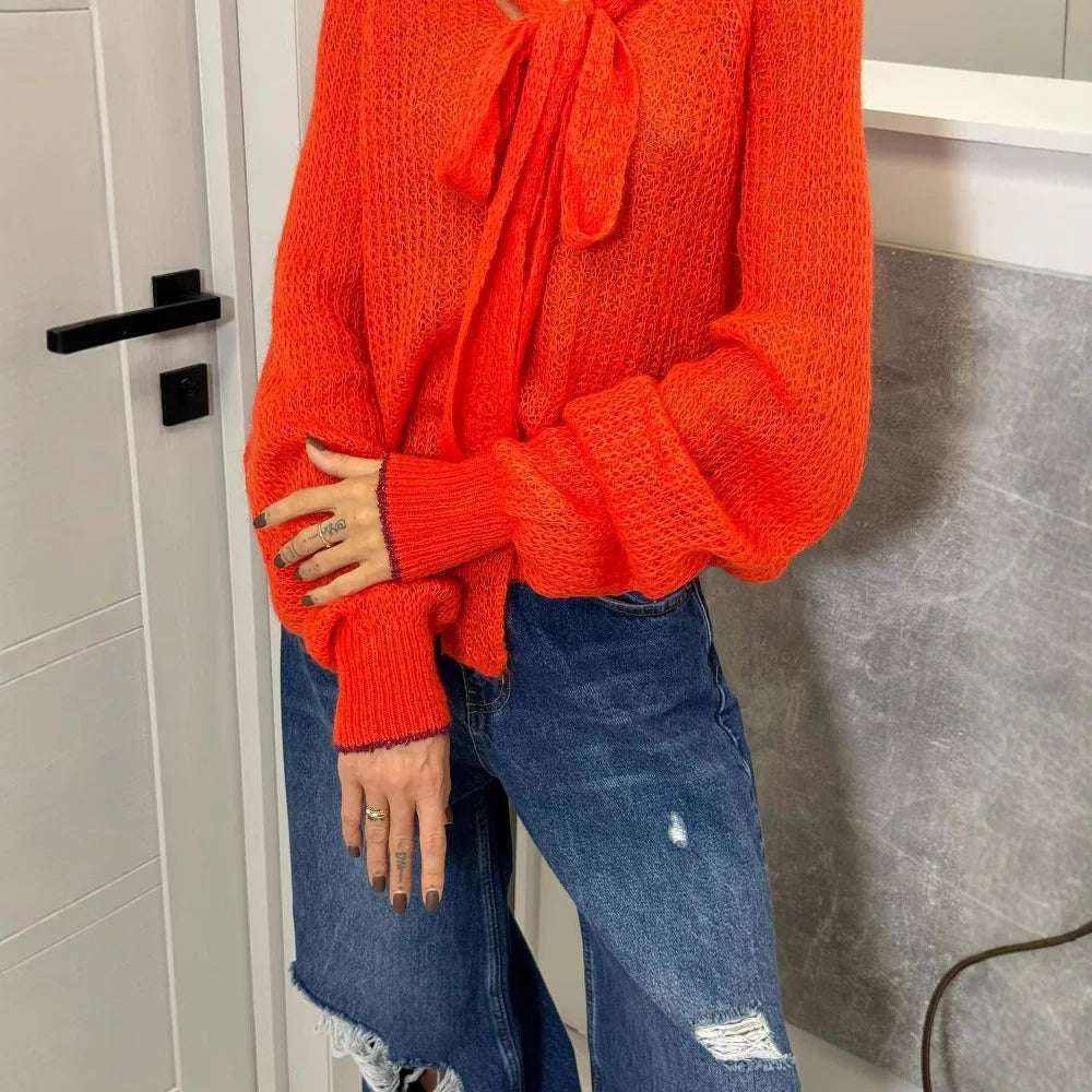 LIZAKOSHT  -  Loose hole low waist jeans women's new loose washed old straight wide-leg pants for mopping the floor