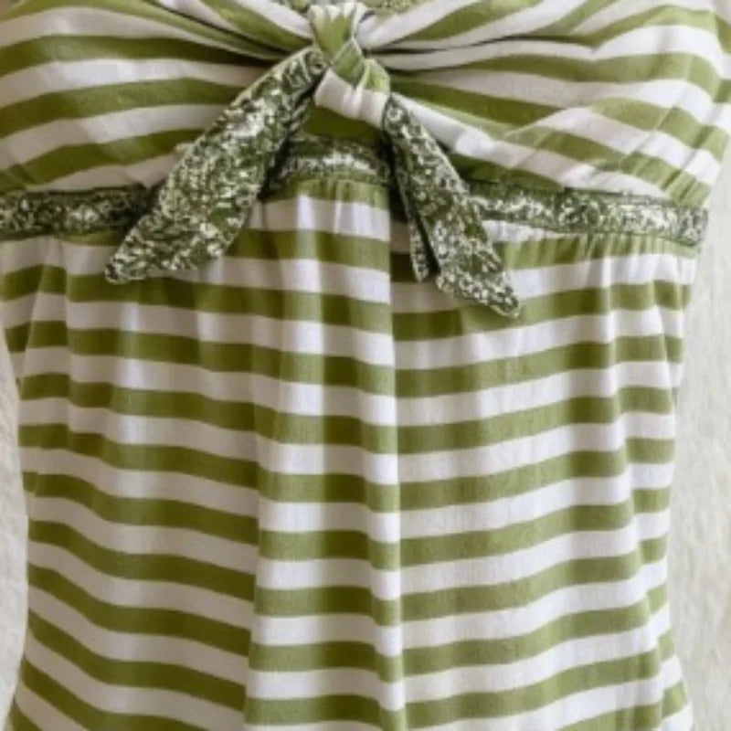 LIZAKOSHT  -  Y2k Clothes T Shirt for Women Japanese Style Vintage Sexy Ropa De Mujer Spring Summer Stripes Bows Short T-shirts