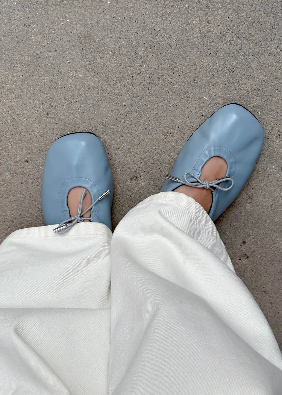LIZAKOSHT  -  Designer Spring Women Ballet Flats Casual Shallow Butterfly-knot Shoes Soft Sole Women's Elegant Leather Dress Shoes