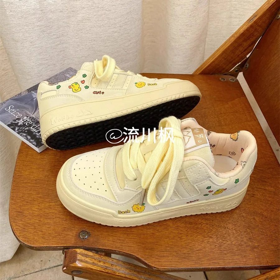 LIZAKOSHT  -  Summer Shoes Ladies Casual Female Sneakers Wedge Basket 2025 All-Match Clogs Platform Small Sports Creepers New Leisure Spring