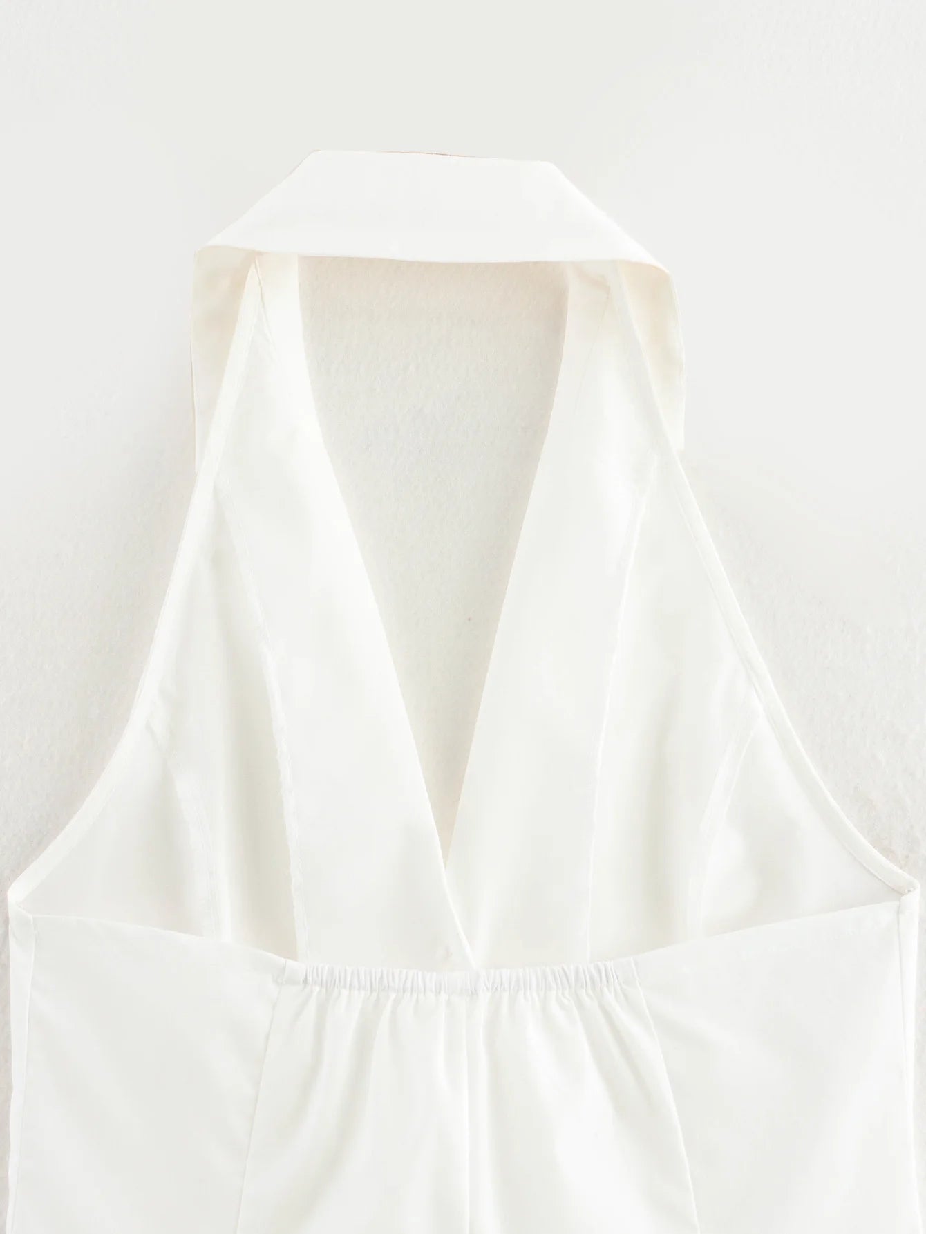 LIZAKOSHT  -  White Retro Neck Vest Sweet and Lovely Fairy Core Sexy Slim Navel Top 2025 Summer New Sleeveless Navel Top Women's Dress