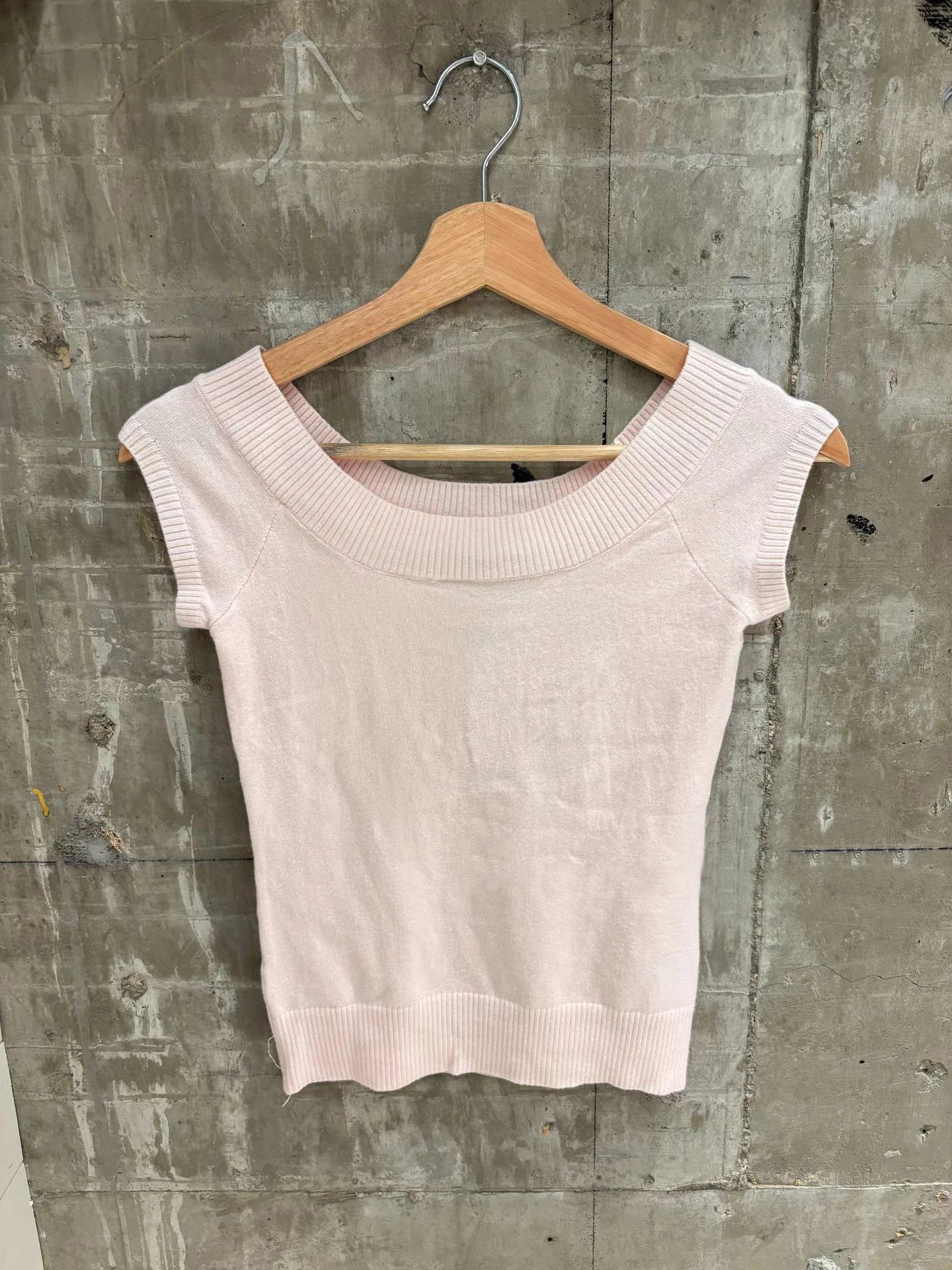 LIZAKOSHT  -   Pink Knitted T-shirts Woman Summer Scoop Neck Short Sleeve Slim T-shirts Female Casual Simple Solid Elegant Cotton Crop Tops