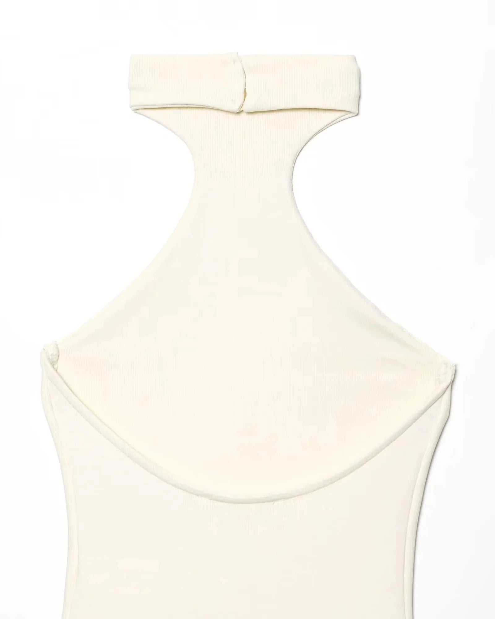 LIZAKOSHT  -  Sexy Halter Spliced Long Dress Women Solid Backless Sleeveless Midi Dresses 2025 New Summer Elegant Evening Gown Party Dresses