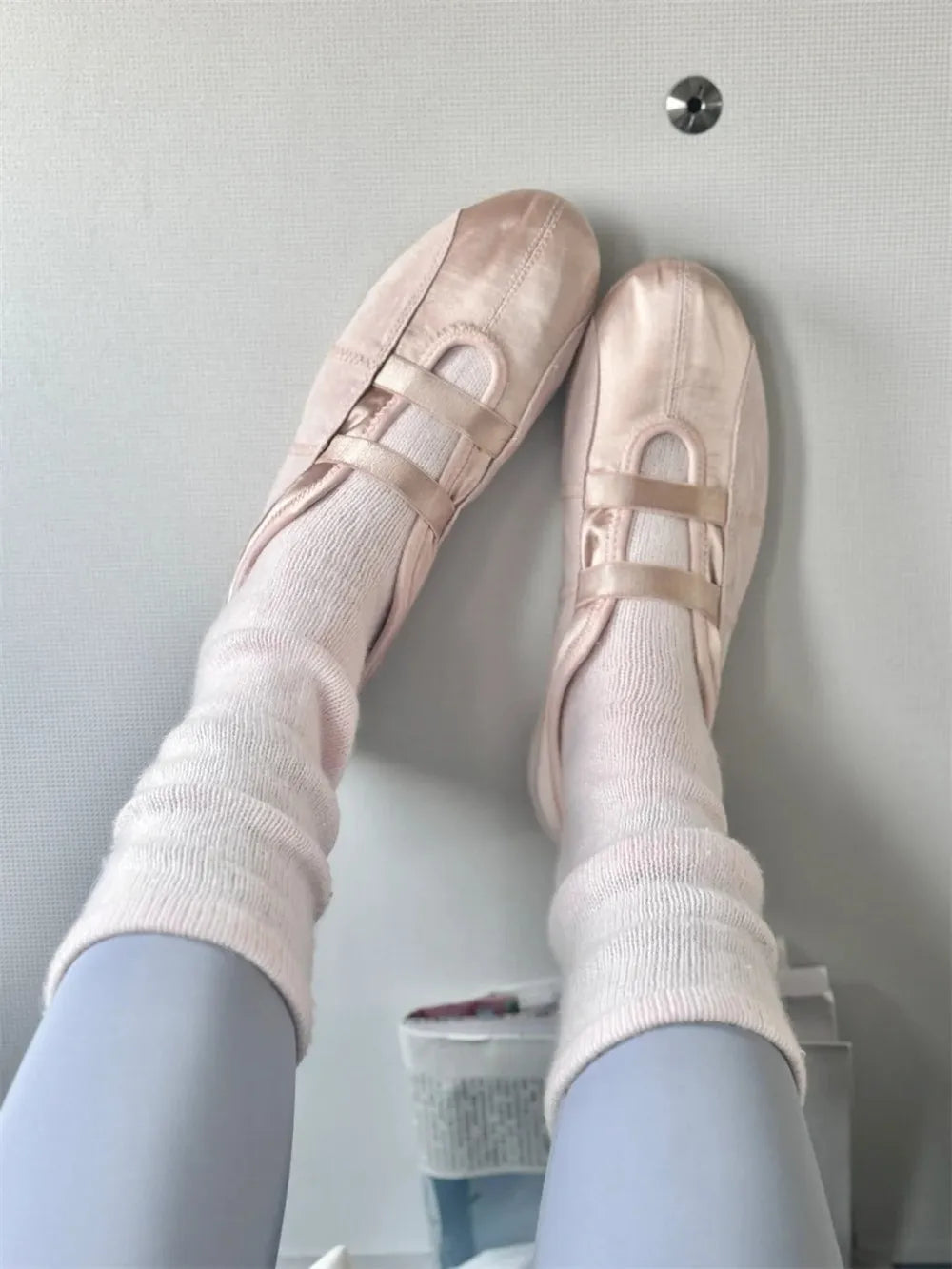 LIZAKOSHT  -  Leisure Ballet Flats Shoes Women Casual Sneakers Trend Summer Brand Designer Walking Cozy Dress Mary Jane Shoes Mujer