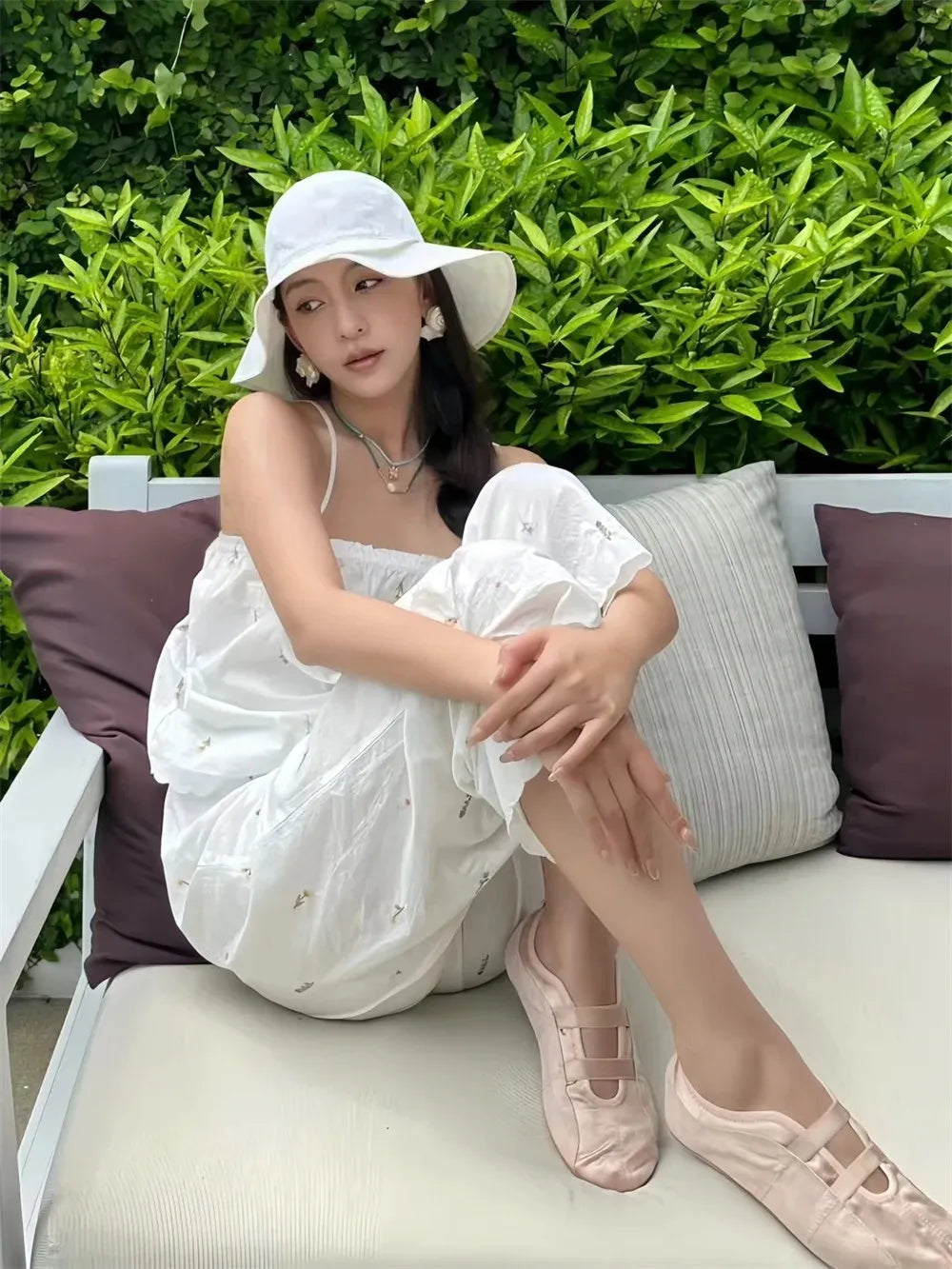 LIZAKOSHT  -  Leisure Ballet Flats Shoes Women Casual Sneakers Trend Summer Brand Designer Walking Cozy Dress Mary Jane Shoes Mujer