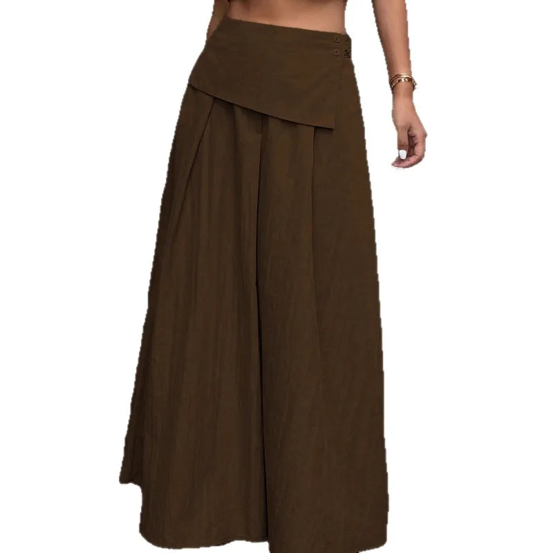 LIZAKOSHT  -  Autumn Women Solid Slim Fishtail Skirt Spring In Elegant Fashion High Waist Fold Skirts Lady Causal Street Short Dress Sexy