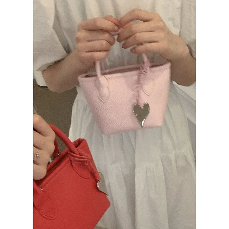 LIZAKOSHT  -  Summer  Handbag Women's Trendy Small Tote Bag Versatile oulder Crossbody Bag Soft PU Leather Daily Use Buet ape