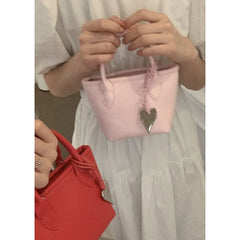 LIZAKOSHT  -  Summer  Handbag Women's Trendy Small Tote Bag Versatile oulder Crossbody Bag Soft PU Leather Daily Use Buet ape