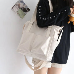 Women's Bag Nylon Waterproof Large Capacity Tote Shoulder Bags Handbags