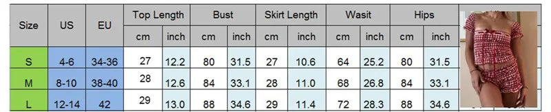 LIZAKOSHT  -  Cute y2k Women Plaid 2 Piece Set Fairy Lace Trim Crop Top T-shirt + Shorts Kawaii Cottage Lounge Pajamas Matching Outfits