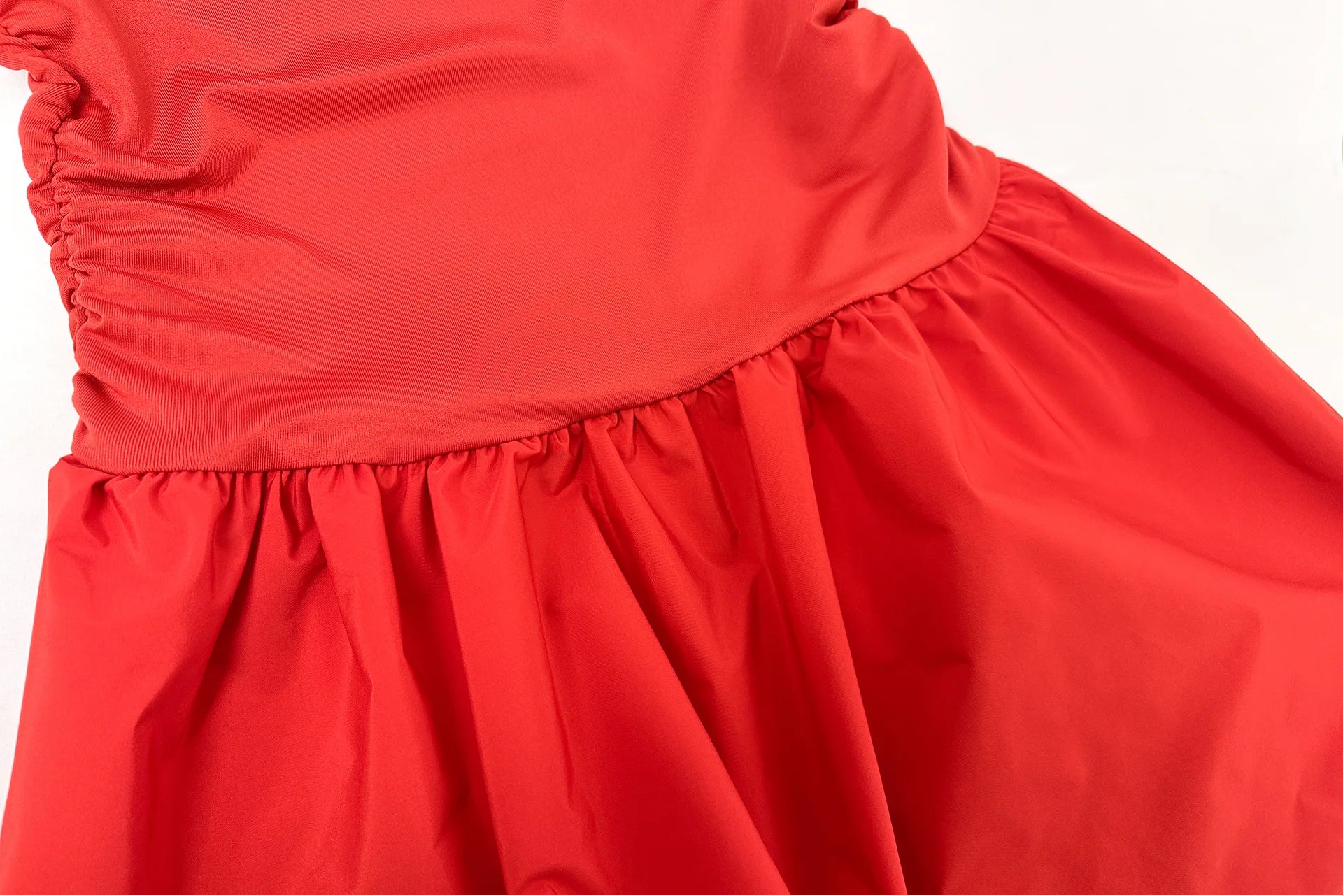 LIZAKOSHT  -  Sexy Red Flower Short Dress Ladies 2025 Summer Bandeau Bodycon Dress Women Evening Party Tight Mini Dresses Clubwear
