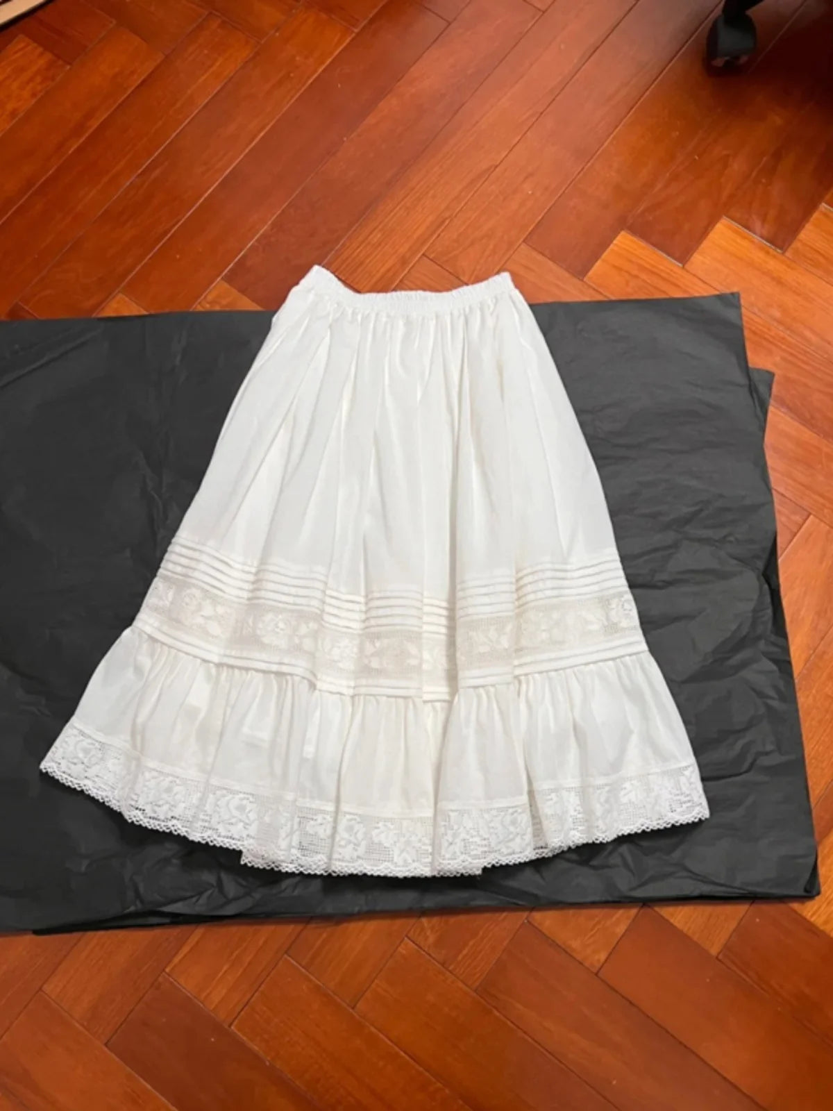 LIZAKOSHT  -  Design Sense Skirt Women Summer High-Waisted Slimming Fairy Skirt