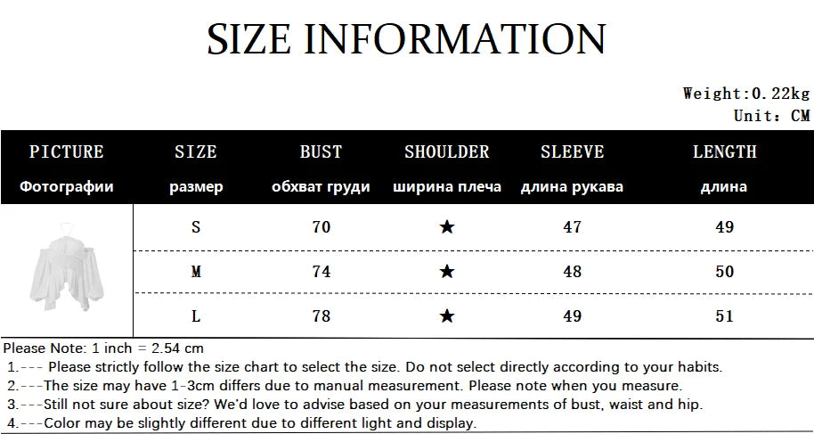LIZAKOSHT  -  Off Shoulder Ruffles Sexy Lantern Long Sleeve Halter Backless Fashion All-match Crop Tops Y2K Summer Streetwear Blouses