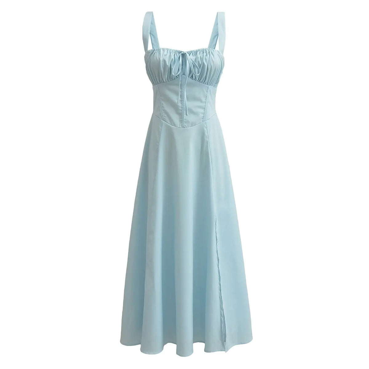 LIZAKOSHT  -  New European and American Women's Suspenders with Slit Dresses in Summer