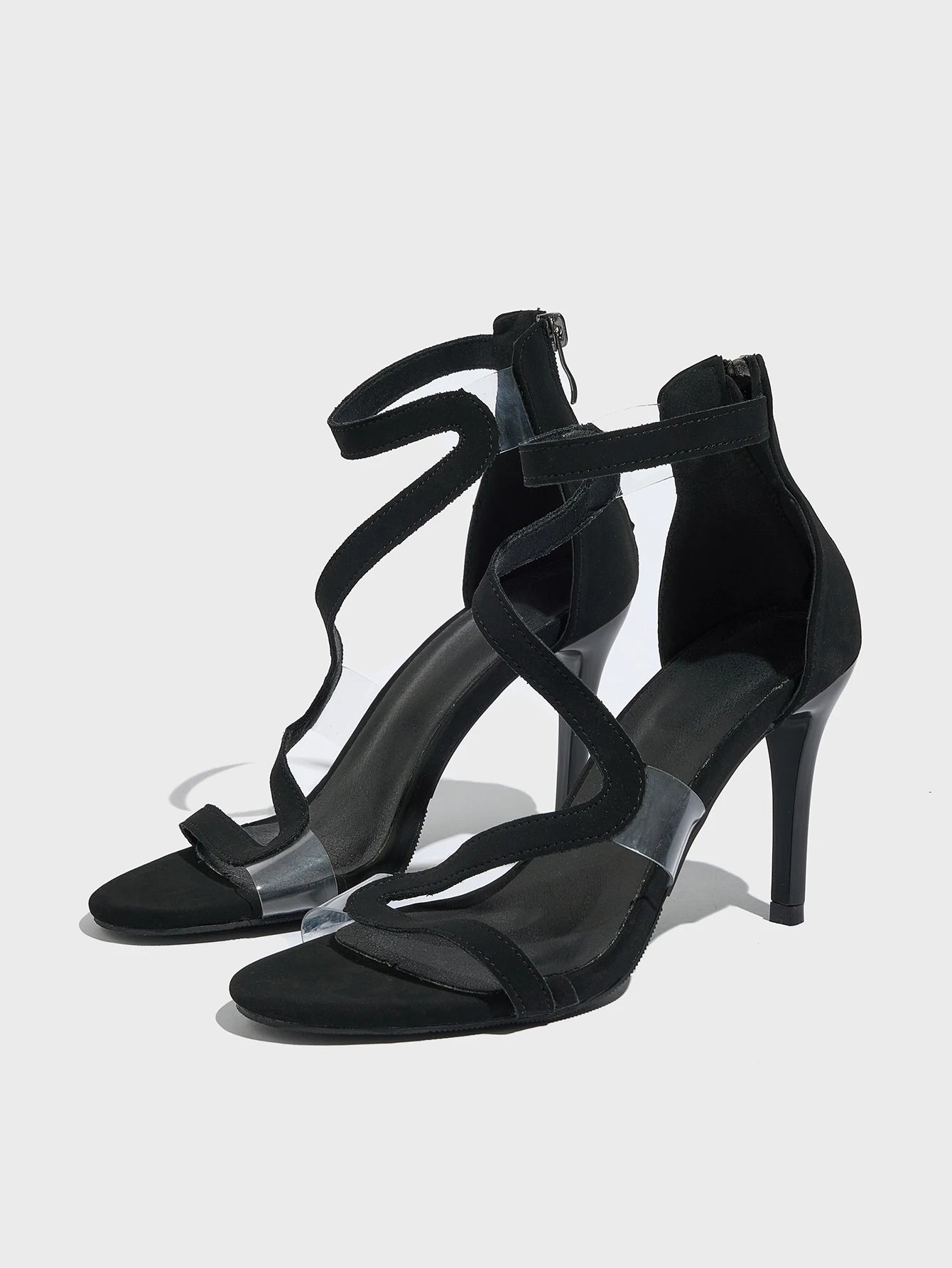LIZAKOSHT  -  High-heeled Sandals, Women's Slim Heel Strap, Outdoor Fashion, Roman Style Plus Size Sandals Platform Women Shoes