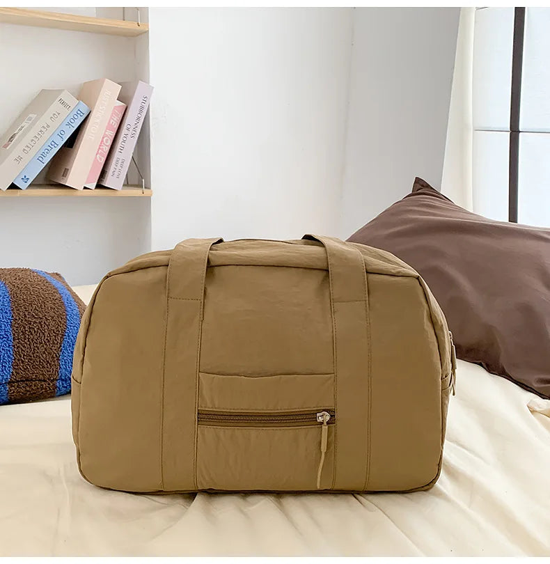 LIZAKOSHT  -  New Cute Shoulder Bag for Girls Simple Design Student Handle Bag  Bag for Textured Casual and Simple DesignTravel Daily Commute