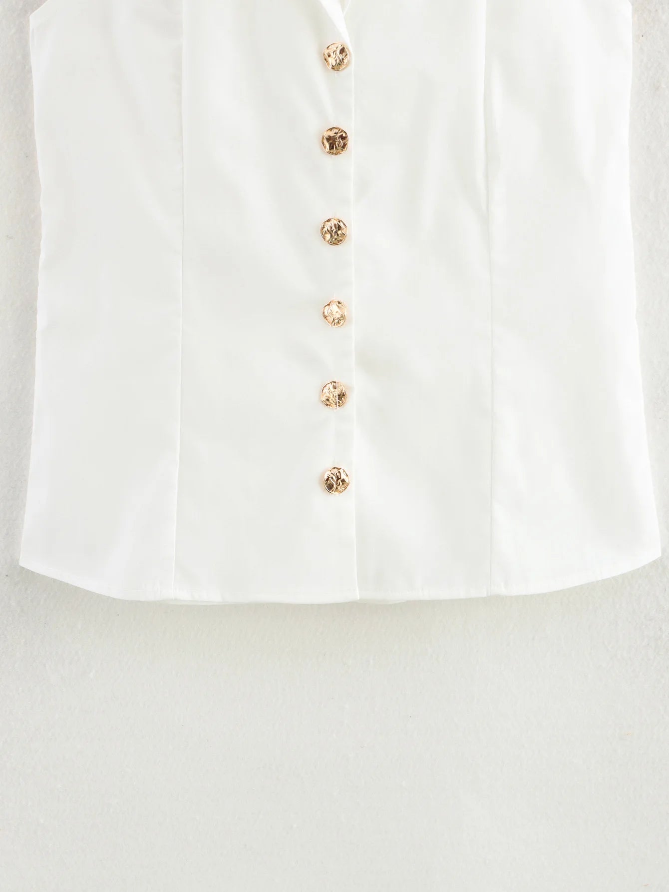 LIZAKOSHT  -  White Retro Neck Vest Sweet and Lovely Fairy Core Sexy Slim Navel Top 2025 Summer New Sleeveless Navel Top Women's Dress