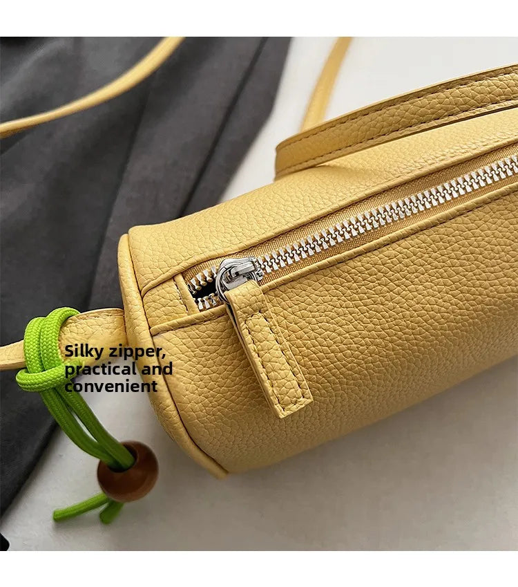 LIZAKOSHT  -  Casual Pillow aped Crossbody Bag for Women Summer 2025 Trend Soft PU Leather Small Size Multifunctional Korean Sle Bag