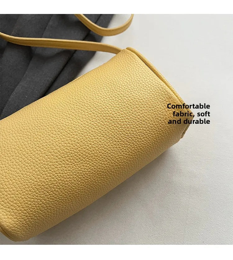 LIZAKOSHT  -  Casual Pillow aped Crossbody Bag for Women Summer 2025 Trend Soft PU Leather Small Size Multifunctional Korean Sle Bag