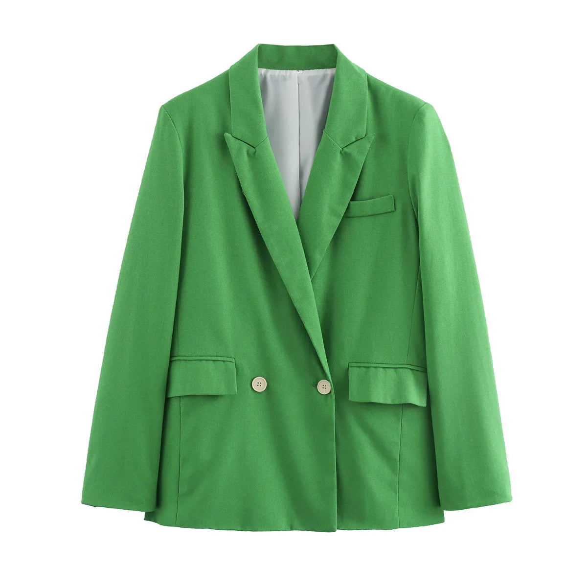LIZAKOSHT  -  2025Solid Color Casual Two-piece Ladies Matching Suit Long Sleeve Suit Jacket Shorts Office Ladies Elegant Business Suit