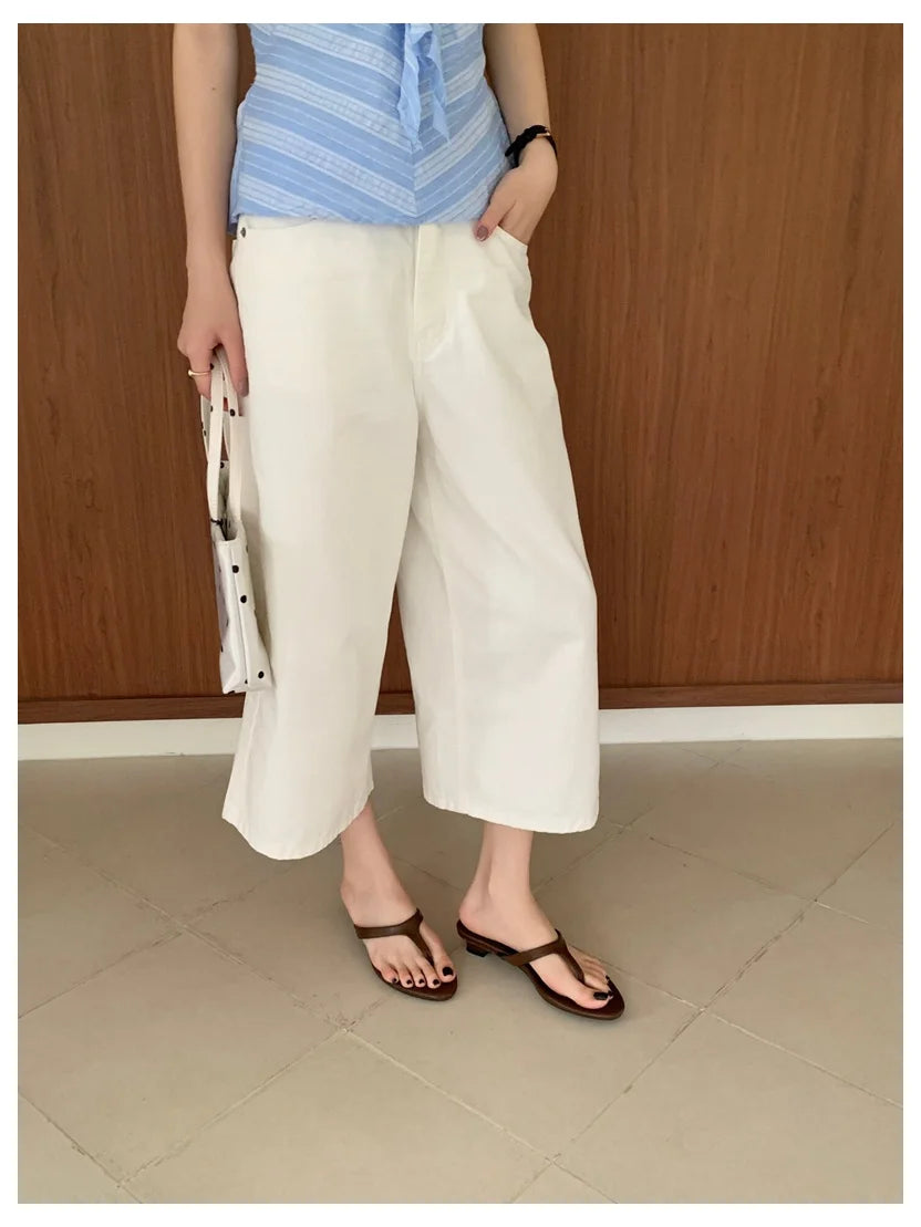 LIZAKOSHT  -  Fashion Clip Toe Toe Flip Flops Flat Wedge Heel Slippers Women Casual Narrow Band Slides Brand Sandal Beach Flip Flops Sandalias