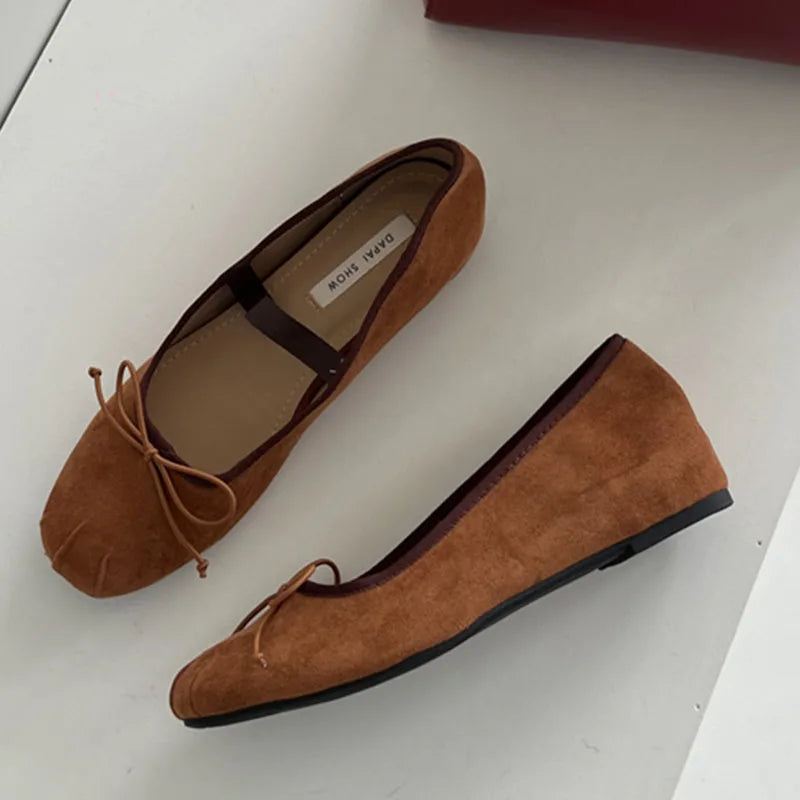 LIZAKOSHT  -  New Summer Flats Ballet Shoes Women Female Ballet Round Toe Mary Jane Fashion Leopard Print Ballerinas Soft Moccasins Mujer