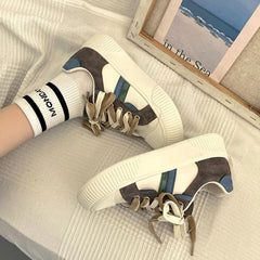 LIZAKOSHT -  Female Footwear Canvas Sneakers Round Toe Women's Shoes Athletic Kawaii Sports Cute Summer Free Shipping and Low Price New