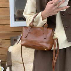 LIZAKOSHT  -  Vintage Ladies Messenger Bag New Handbags for Women shoulder bags PU Leather Luxury Square Bag small totes bolsos